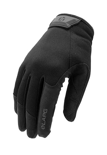 LA Police Gear LAPG Men's Core Patrol Glove, Durable and Lightweight Tactical Work Gloves for Men, Enhanced Grip for Better Control