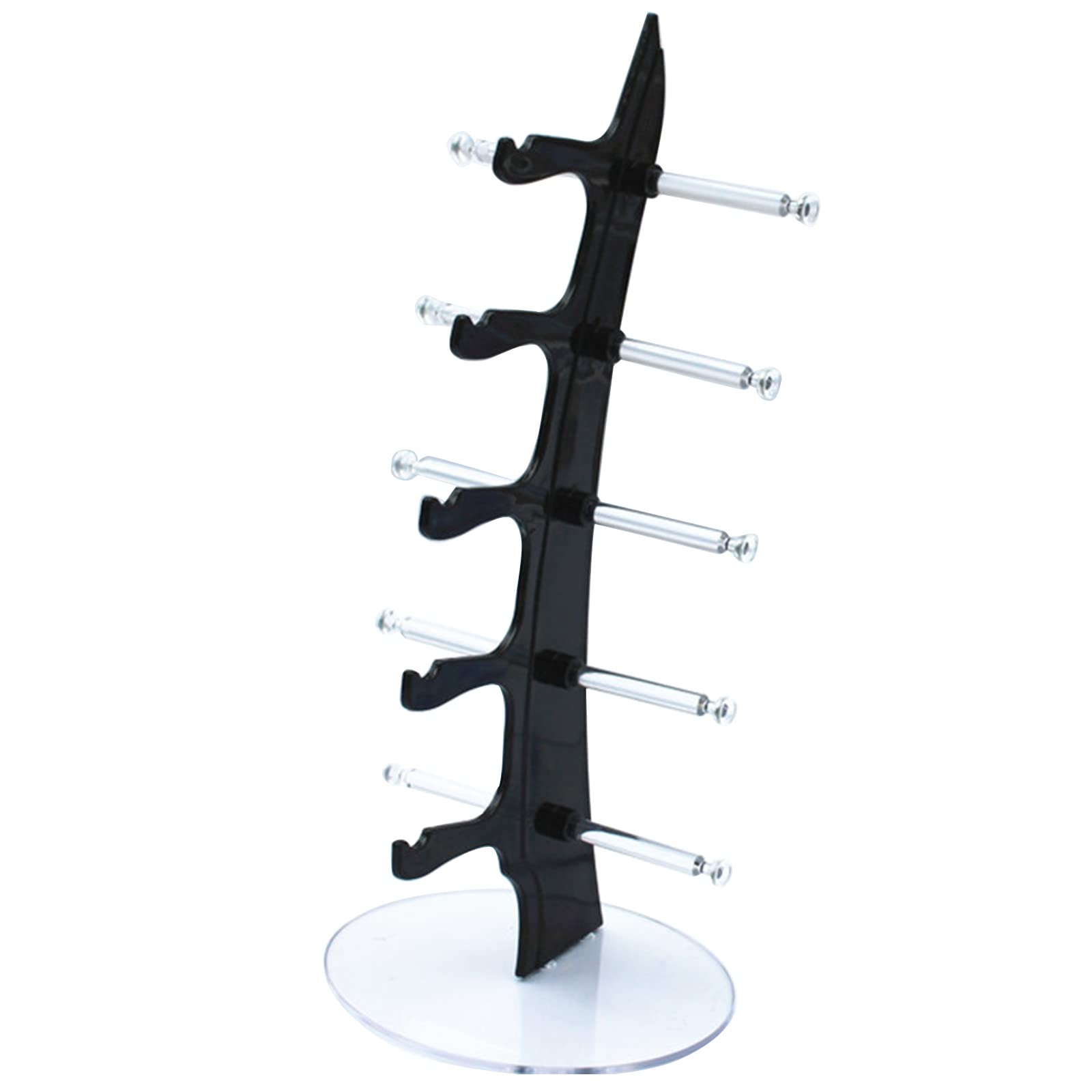 Obotsnoi Home Organizer Sunglass Display Rack Shelf Glalsses Storage Eyeglasses Frame Show Stand Jewelry Holder Eyewear Showcases Eyeglasses Display Stand Acrylic Transparent Frame Sunglasses Showing