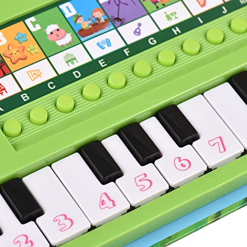 KOCAN Livre de piano à 20 touches Clavier de piano électronique et livre de musique Recueil de chansons pour piano 2 en 1 avec clavier intégré avec 10 instruments et 10 chansons Gadget musical,Livre d - Les Beatles, Paul McCartney, John Lennon, RIngo Starr, George Harrison KOCAN Livre de piano à 20 touches Clavier de piano électronique et livre de musique Recueil de chansons pour piano 2 en 1 avec clavier intégré avec 10 instruments et 10 chansons Gadget musical,Livre d – Image 4