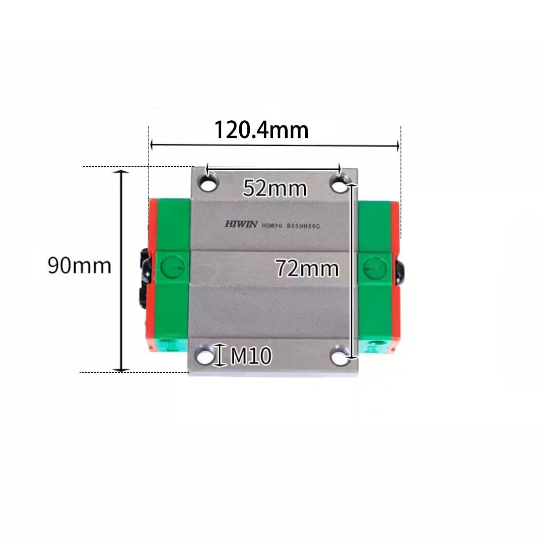 HIWIN HGW30 Linear Block for HGW30HC Slider Rail Guide