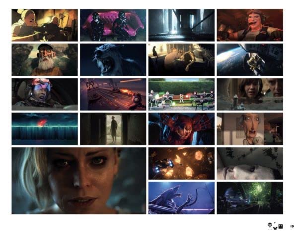 Amazon.co.jp: Love Death & Robot Art Book The Art of Love, Death +