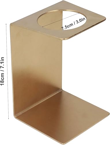 Miniatura 2 de Soporte para café por goteo, para cafetera, para conocedores del café, amantes del café, para la mejor experiencia de café (dorado)