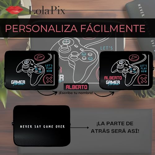 Funda portátil personalizado Forever, el accesorio gamer perfecto como regalo hombre original 7