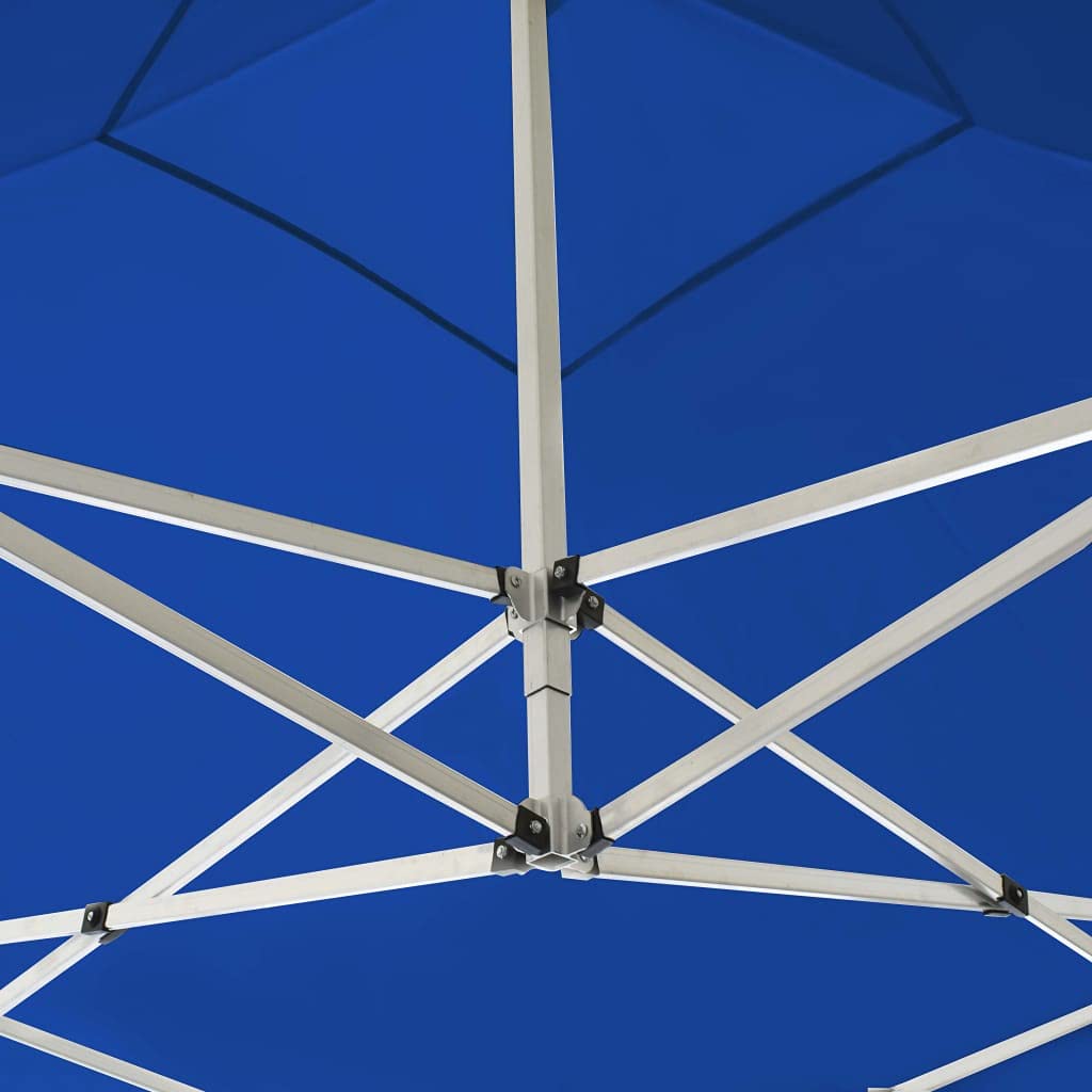 Partyzelt Oxford-Gewebe faltbar mit Wänden 2x2m, Aluminiumrahmen rostbeständig, PVC-Fenster, Sonnenschutz für Outdoor-Events wie Grillen und Familienfeiern, inklusive