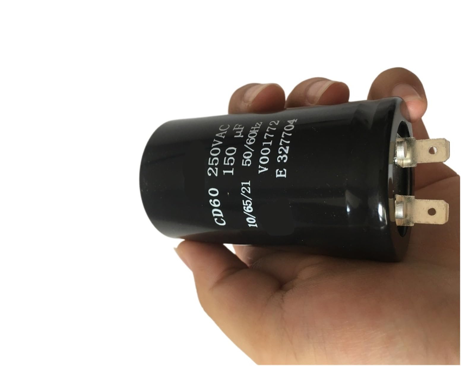 LEOTNNDQ CD60 capacitor 250V 50UF 75UF 100UF 150UF 200UF 250UF 300UF 400UF 500UF(250V50UF 34X80mm)