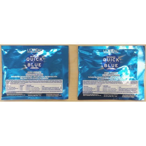 L'Oreal Quick Blue Powder Bleach, 1 oz (Pack de 2) by L'Oreal Paris