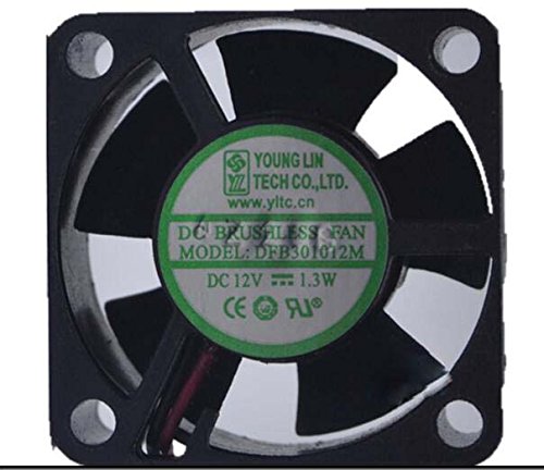 Ventilateur de refroidissement 12V 1.3W DFB301012M pour électronique de précision
