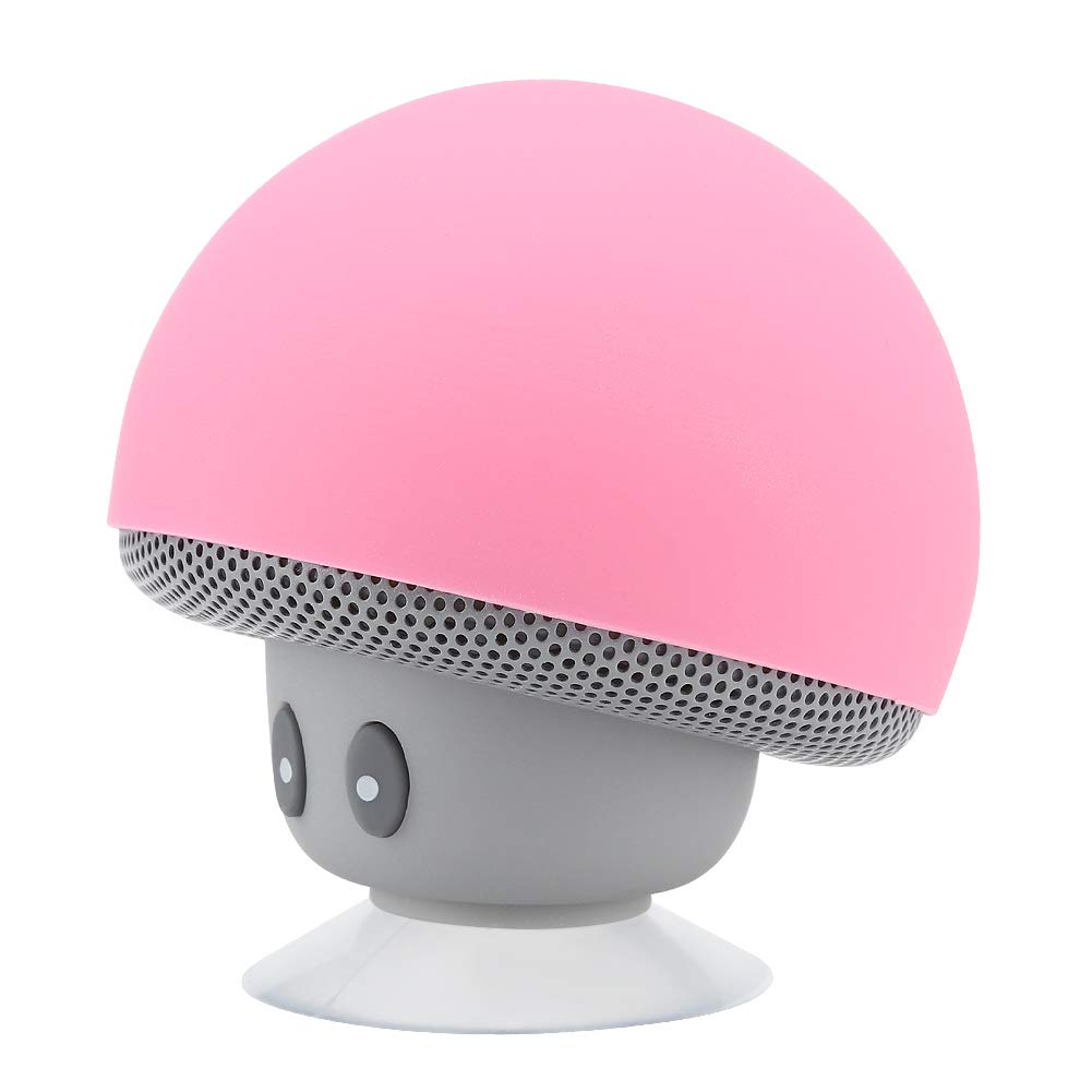 Mini Portable Mushroom Speaker Subwoofer with Suction Cup Function
