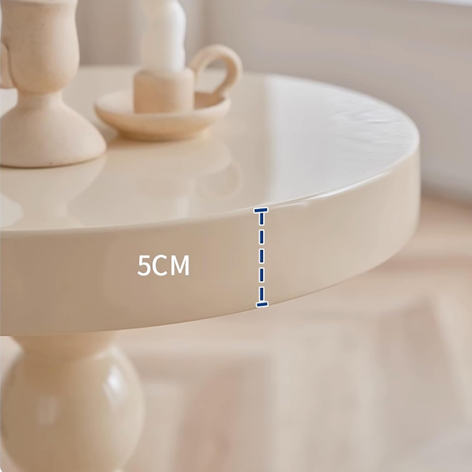 Sofa Side Table, Middle Ancient Tea Table/Coffee Table，Wooden Bedside Table, Hotel Balcony Afternoon Tea Table, Balcony Leisure Table(F)