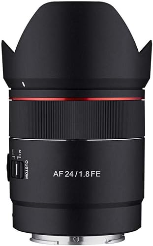 Rokinon AF 0.945 in F1.8 Auto Focus Full Frame Lens para Sony E