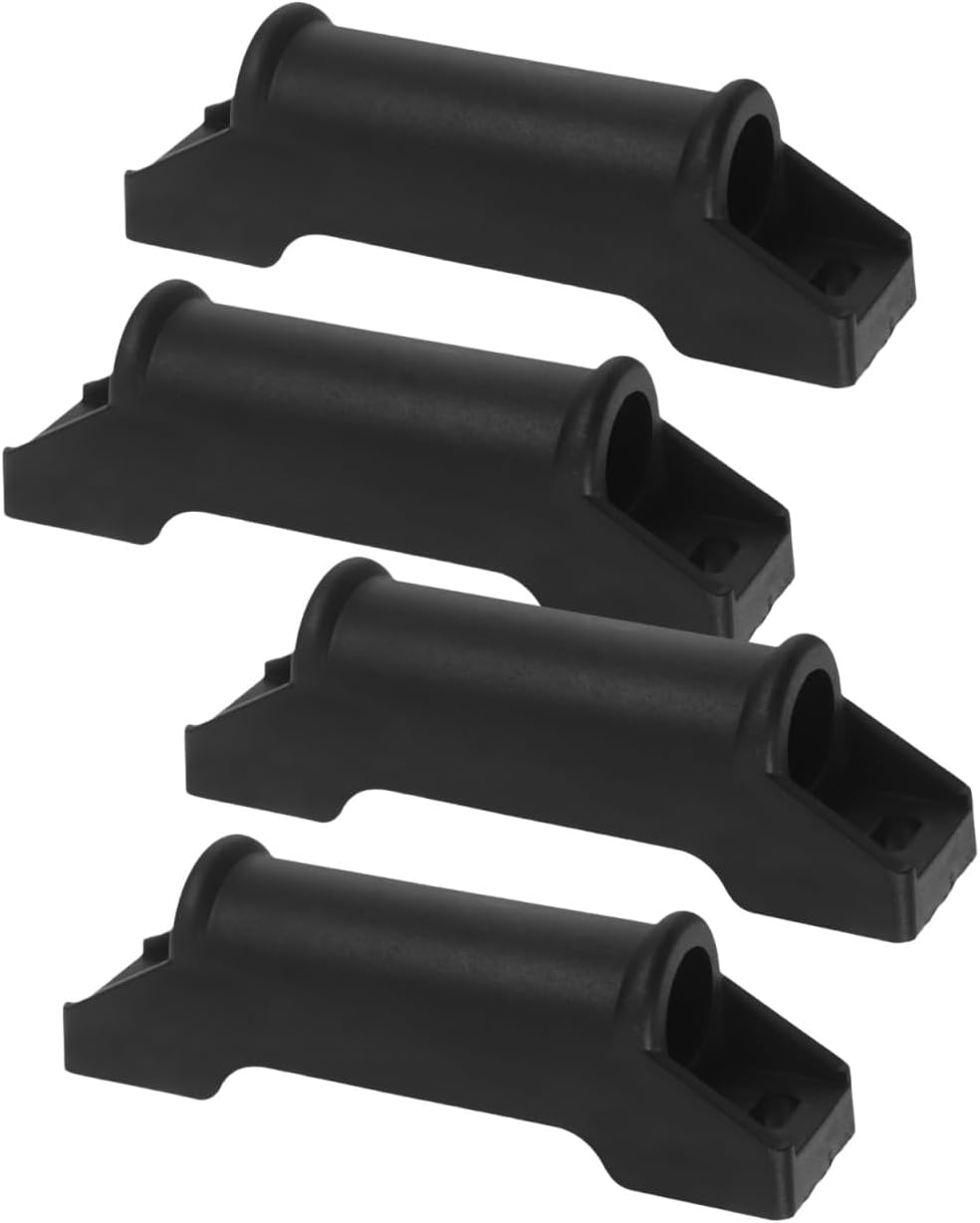 Office Chair Footrest Slider Pad 4 Pack Desk Chair Footrest Sliders Replacement Parts for Gaming Parts Office Replacement Parts Easy Install 4.72 X 1.37 X 1.18 in