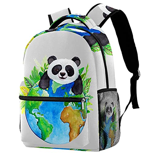 Sac à dos de voyage pour filles et garçons motif flamants roses multicolore
