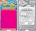 Neon Scribble Slate Magic Board (12 Units in Bulk) by JA-RU. Writing Tablet for Toddlers and Kids. Party Pack of Magic Slate Pad. Kids Scribble Pads Toy. Party Favor Toys. 48-12A (12 Units)