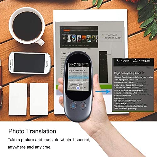 Interprète vocal portable 51 langues pour l'apprentissage