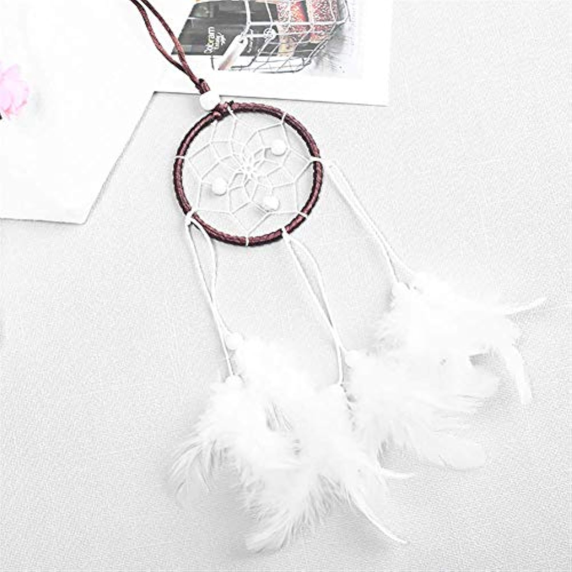 Large LED Dream Catcher Wall Hanging, Macrame Kit
