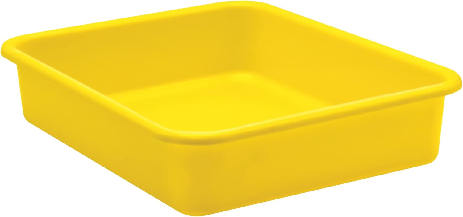 Teacher Created Resources® Yellow Large Plastic Letter Tray