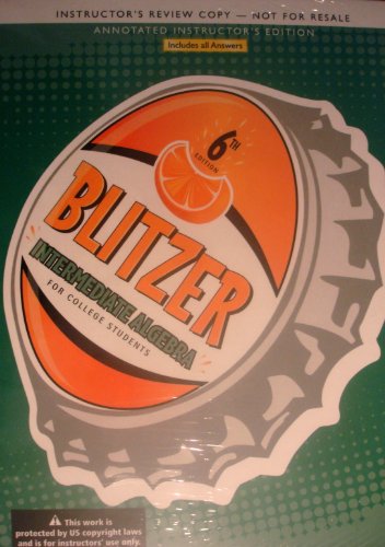 Intermediate Algebra for College Students 0321760379 Book Cover