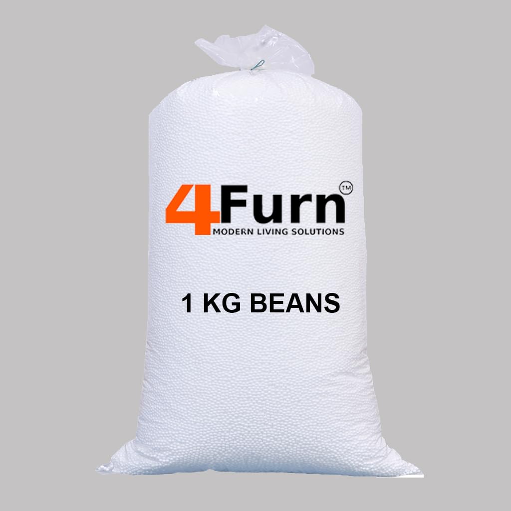Bean Bag Refill Beans, Polystyrene Filling, High Density, A Grade Quality, Long Lasting and Durable Beans (1 KG)-picture-11