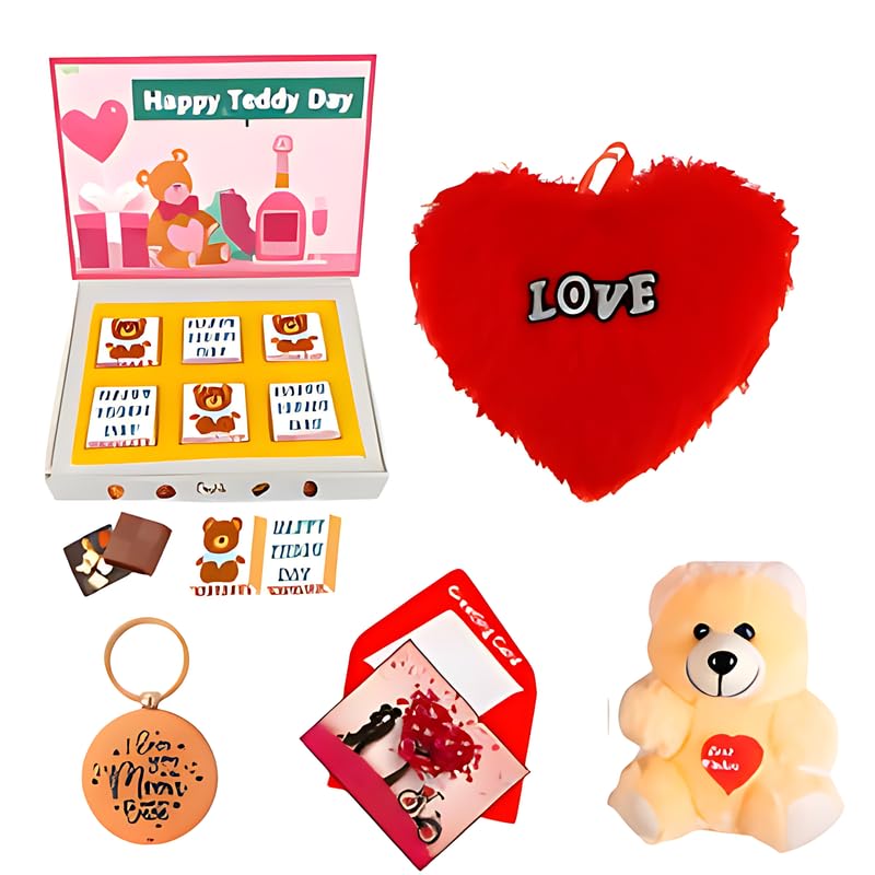 “Indulgent Chocolate Box – A Sweet Gift of Assorted Truffles & Chocolate Bars” (6PC COMBO)-picture-10
