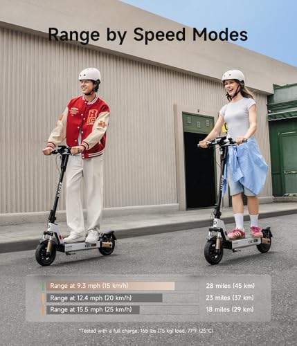 Image of NAVEE G5 Series Electric Scooter, 1000W Peak Motor, 20 mph Fast Speed, 43 Miles Range, 10 inch All-Terrain Solid Tires