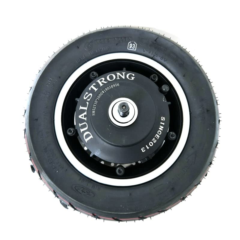 10 Inch Electric Scooter Motor Brushless 52V1000W Ebike E Scooter Wheel Hub Motor No Disc Brake