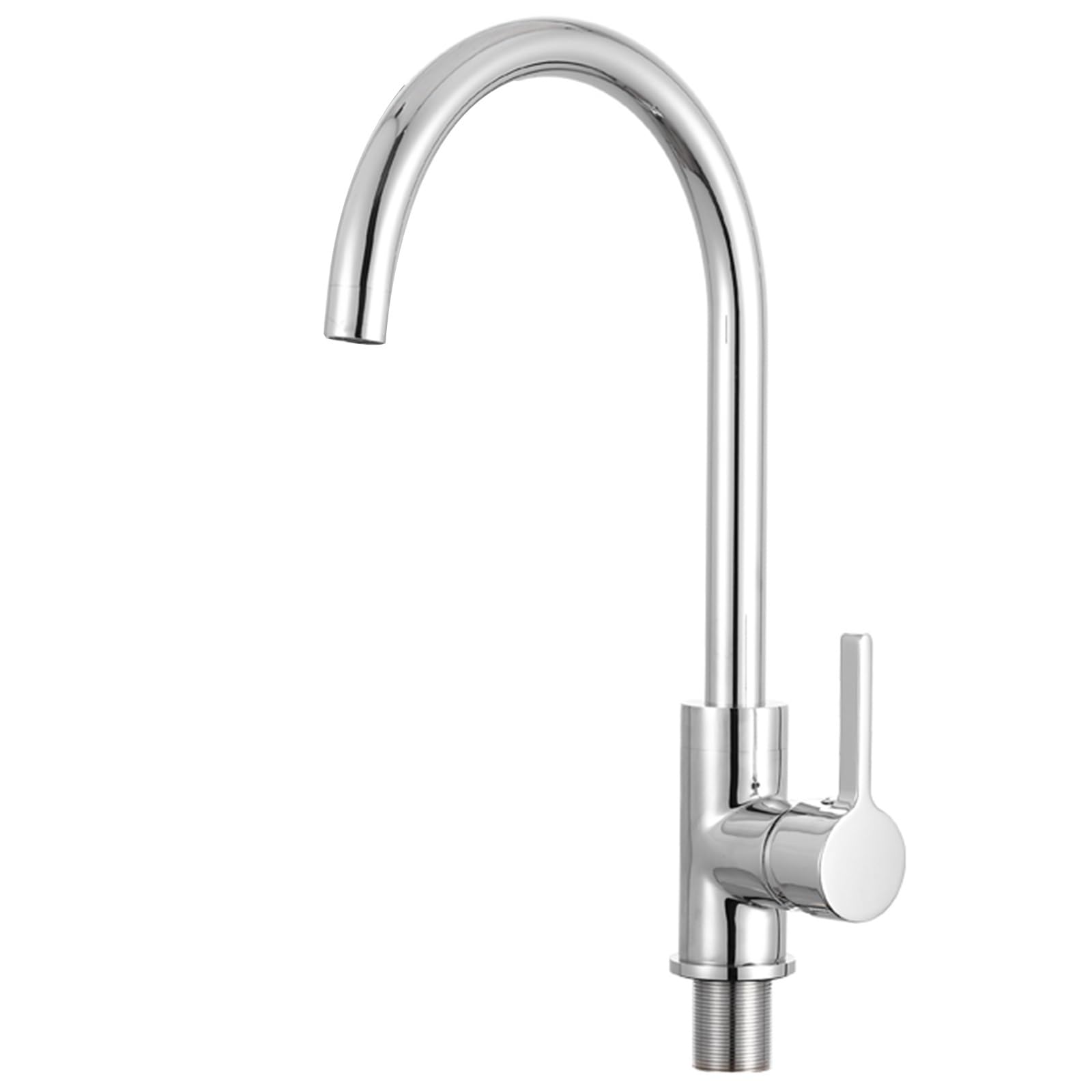 Mitigeur de lavabo encastré doré et cuivre argenté, l'élégance intemporelle 37 cm