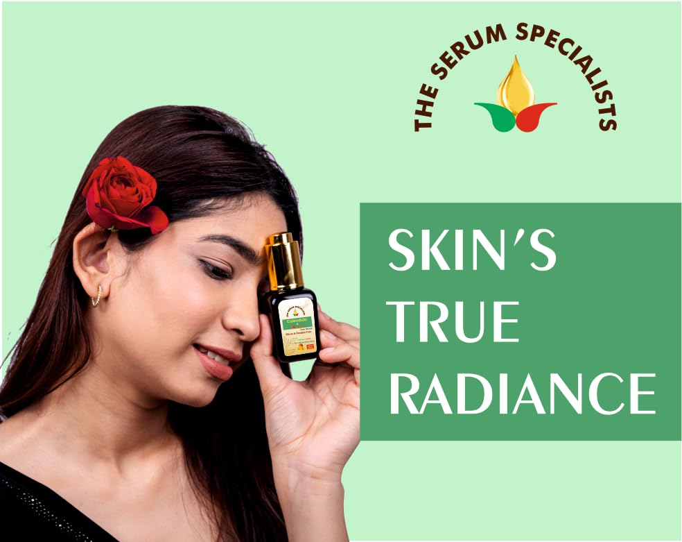 Image of Calendula & Tomato Face Serum - Soothes & Balances Skin | Infused with Calendula & Tomato Extracts | Calming & Antioxidant-rich | All Skin Types - 30ml