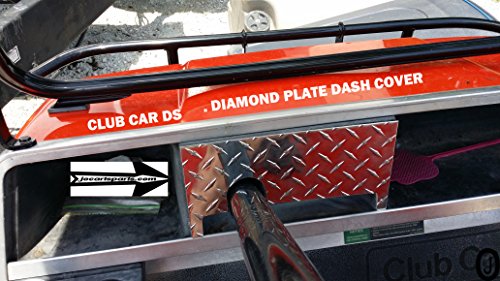 Fits Club Car Ds Golf Cart Diamond Plate Dash Cover