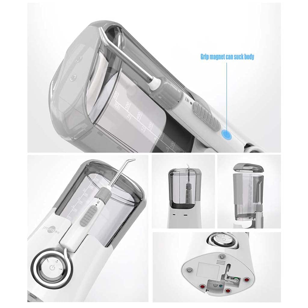 TJH Water Flosser, selección Profesional de Water Flosser | Removedor de cálculo Dental eléctrico, para aparatos ortopédicos, Puentes e implantes, hogar, Viajes
