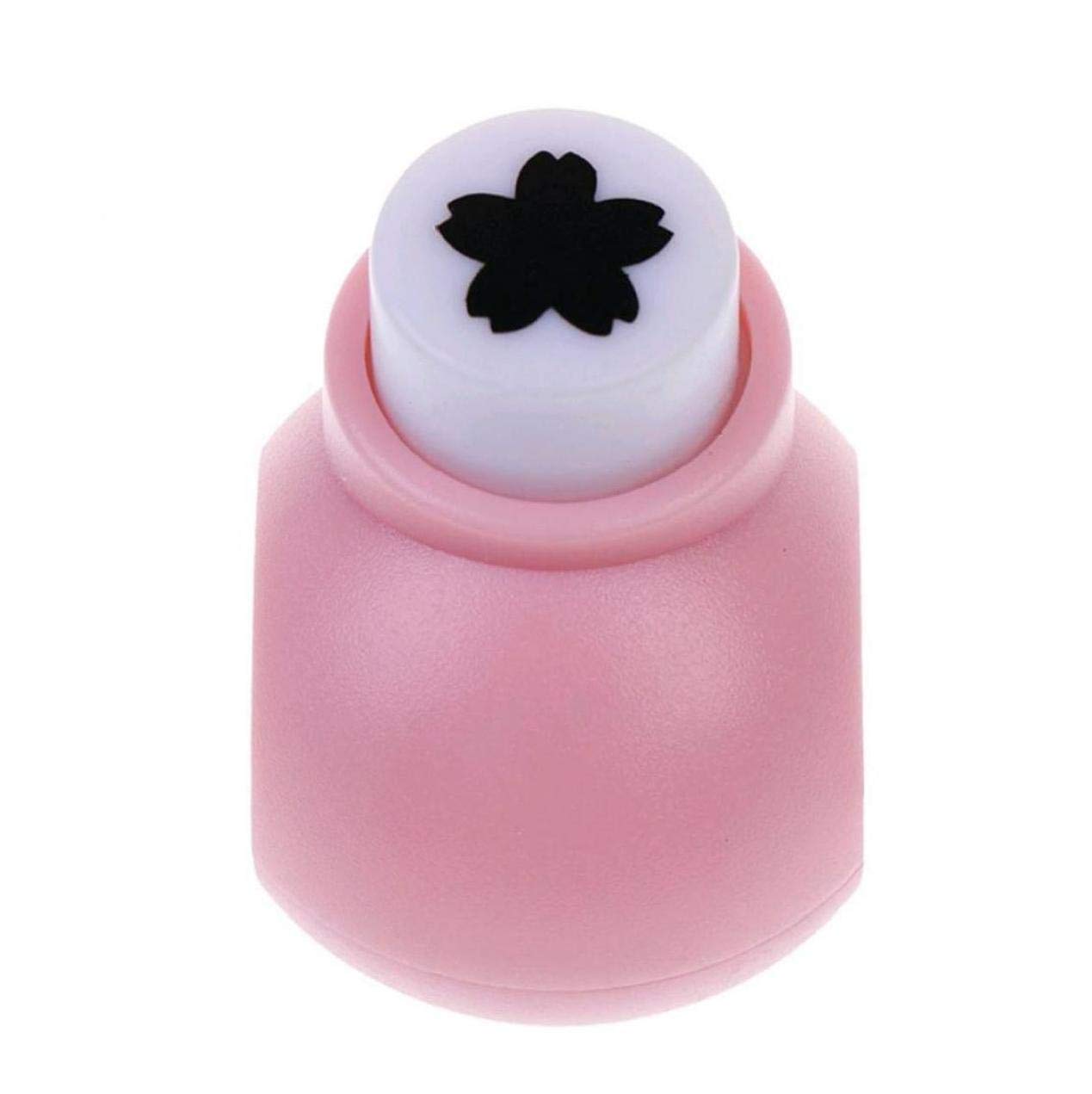 Mini Paper Puncher 5 Petal Cherry Blossoms Pattern Punch Paper Shaper for Card Making Scrapbooking Craft Random Color