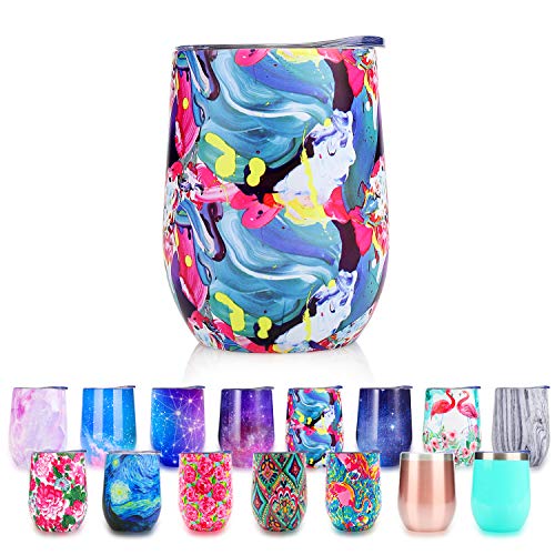 Stainless Steel Stemless Wine Glass Tumbler  