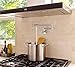 JZBRAIN Pot Filler Faucet Stainless Steel Wall Mount Pot Filler Folding Faucet Single Hole with Double Joint Swing Arm Kitchen Sink Faucet 2 Handles to Control Water