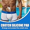 Bulge Enhancer Men 3D Coupe de Silicone Souple en Silicone Souple Auto-adhésive Cup Confortable Soutien Invisible pour Les Maillots de Bain, Natation, brèves, Articles Sportifs #5