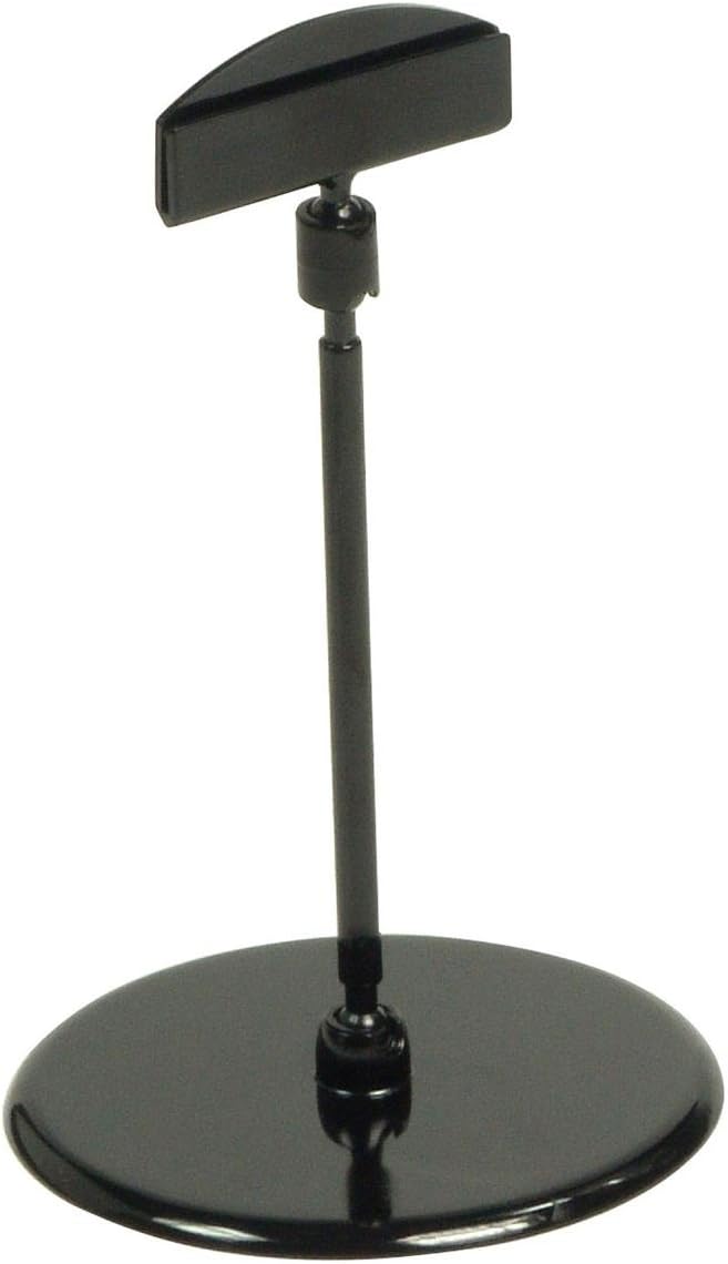 Displays2go Black Plastic Signholder Clips Include Card Holder (Set of 25 Clips) - (DS01C100BK)