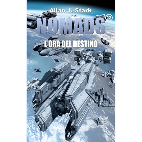 NOMADS Audiolibro Por Allan J. Stark arte de portada