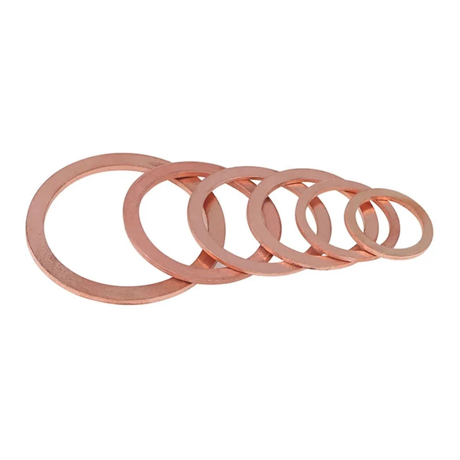 Arandelas Cobre, Arandela Plana for Lavadora, arandela de Anillo Plano, fijación M5 M6 M8 M10 M12 M14 M16 M18-M48(5pcs,M14 x 20 x 1.5mm)