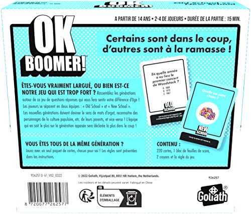 Ok Boomer Jeu de société GOLIATH - vue 5