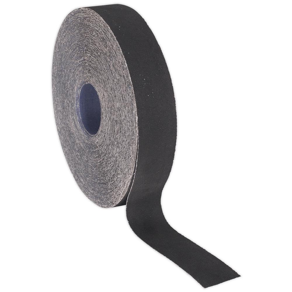 Sealey Emery Roll Blue Twill 25mm x 50M 40Grit - Part No. ER255040