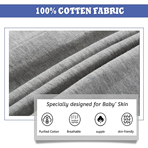 HZXVic Toddler Baby Boys Shorts, Summer Cotton Shorts for Kids Girls, 3 Pack Childrens Jogger Pants4