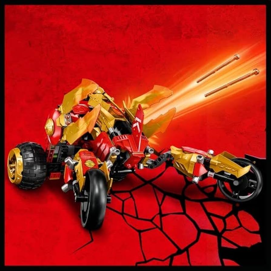 LEGO 71773 Ninjago The All-Terrain Golden Dragon of Kai, Car