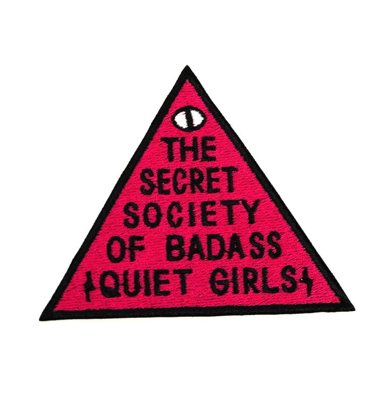 The Secret Society Embroidered Patch Badge Applique Iron on