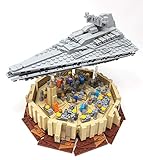 utexbel renaix Bausteine Sternenkreuzer Diorama, Empire over Jedha City