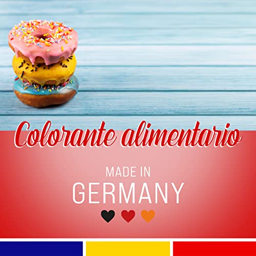 Miniatura 4 de Belissia Colorante Alimentario Set 8x10ml Líquido Para Cocinar Y Hornear