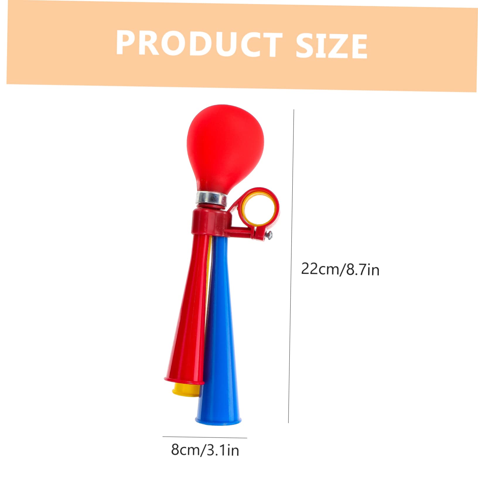 SUPVOX Professional Bicycles Horns Bike Air Horns for Handlebars for Adults Bike Supply Random Color