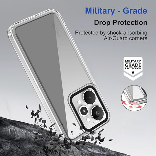 Image of Zapcase Back Case Cover for Realme 15 Pro 5G | Compatible for Realme 15 Pro 5G Back Cover | Case Cover with Camera Protection | (TPU + PC | Transparent)
