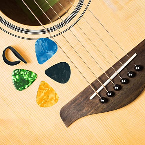 DLAND 18 médiators réglables, y compris des médiators en acier inoxydable, 4 médiators en plastique et 6 médiators pour… - Les Beatles, Paul McCartney, John Lennon, RIngo Starr, George Harrison DLAND 18 médiators réglables, y compris des médiators en acier inoxydable, 4 médiators en plastique et 6 médiators pour… – Image 4