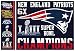 FanaticFan4Life New England Patriots Super Bowl Flag - Super Bowl 53, Pats Nation, 3x5 Flag, Banner, Champions