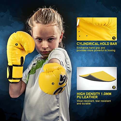 Xinluying Kids Boxing Gloves Punching Bag Kickboxing Training Mma Muay Thai For Boys Girls #TOP2