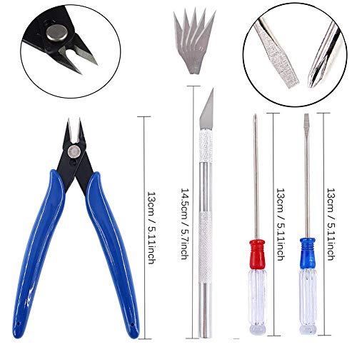 image for Gundam Model Tools Kit Esoca 16Pcs Gundam Modeler Basic Tool Kit Gunpl