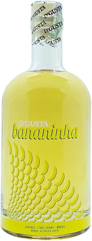 Licor Bananinha 750ml D'Gusta